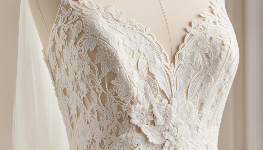 lace wedding dress