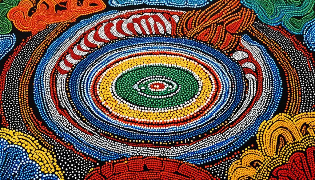 aboriginal dot painting