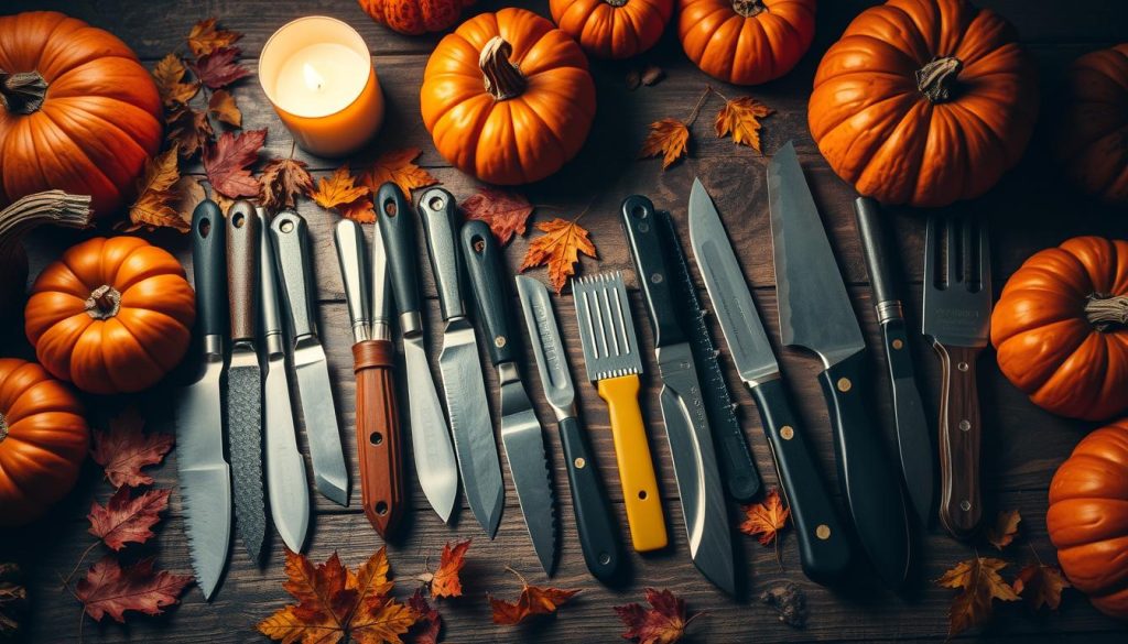 pumpkin carving tools