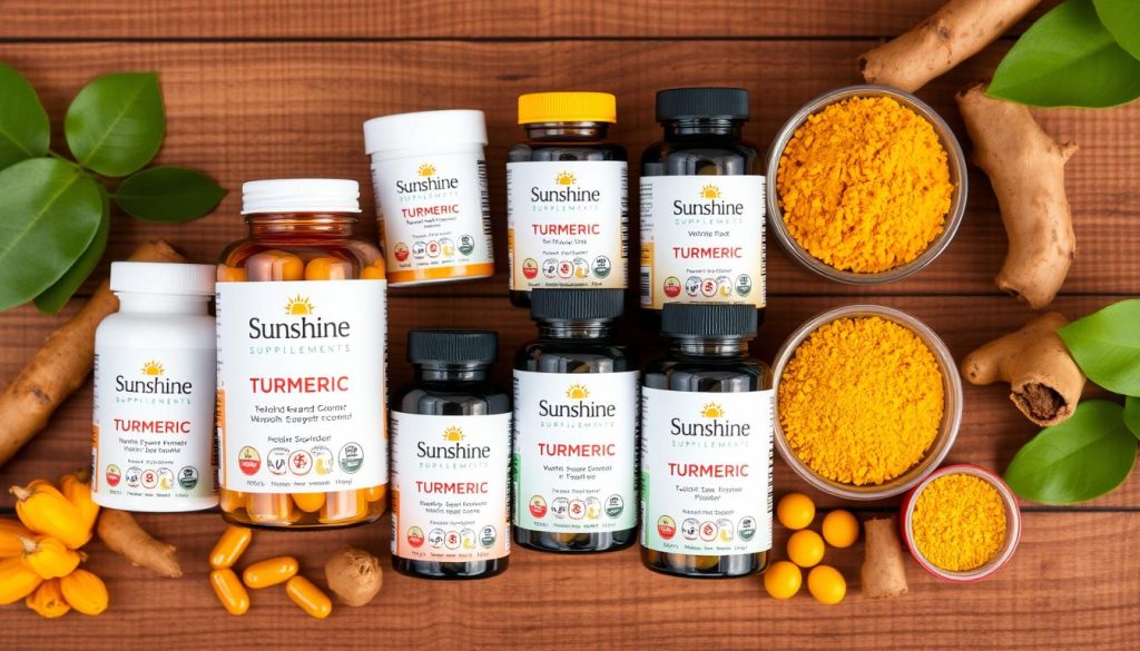 Turmeric Supplement Forms