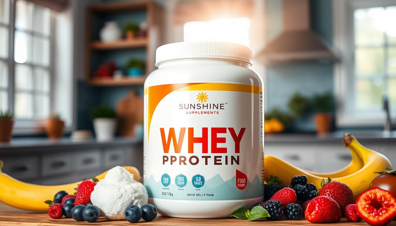 Whey Isolate Protein Supplement