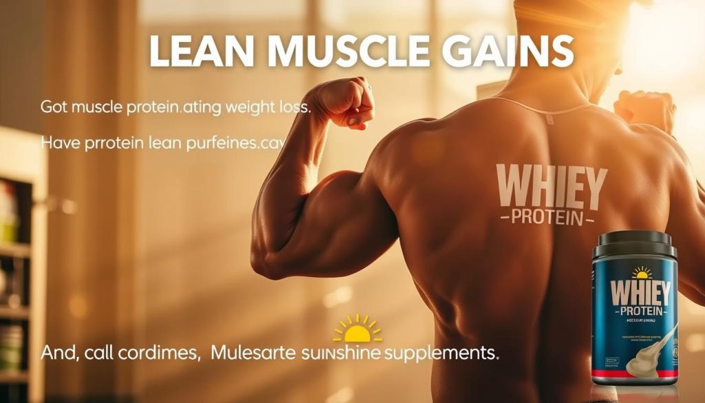 lean muscle gains