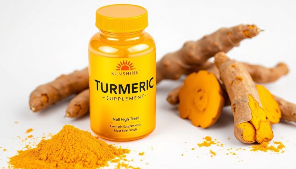 turmeric supplement bottle