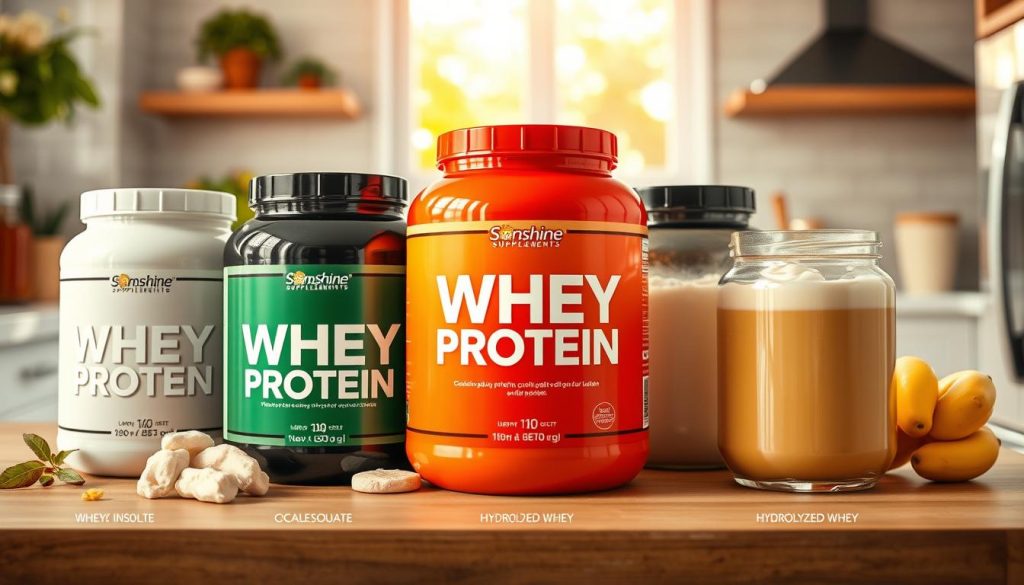 types of whey protein