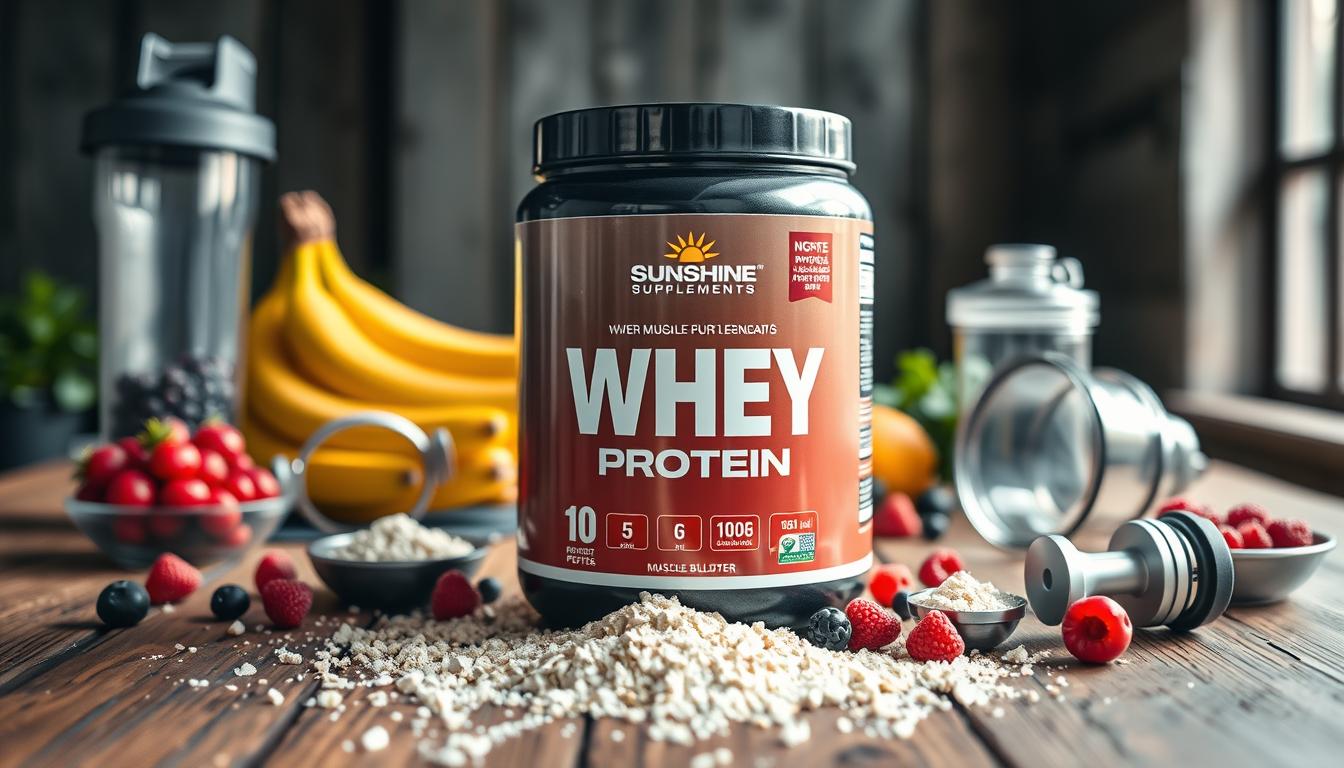 whey protein for muscle building