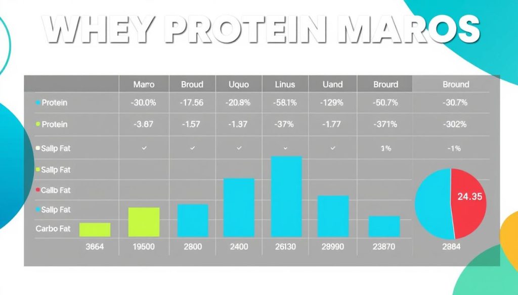 whey protein macros comparison